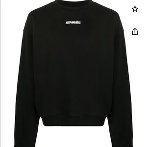 Off-white black sweatshirt